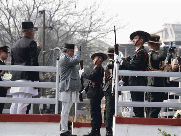शहीद उद्यान लैनचौरमा श्रद्धाञ्जली सभा गरि शहीद दिवस मनाईयो 