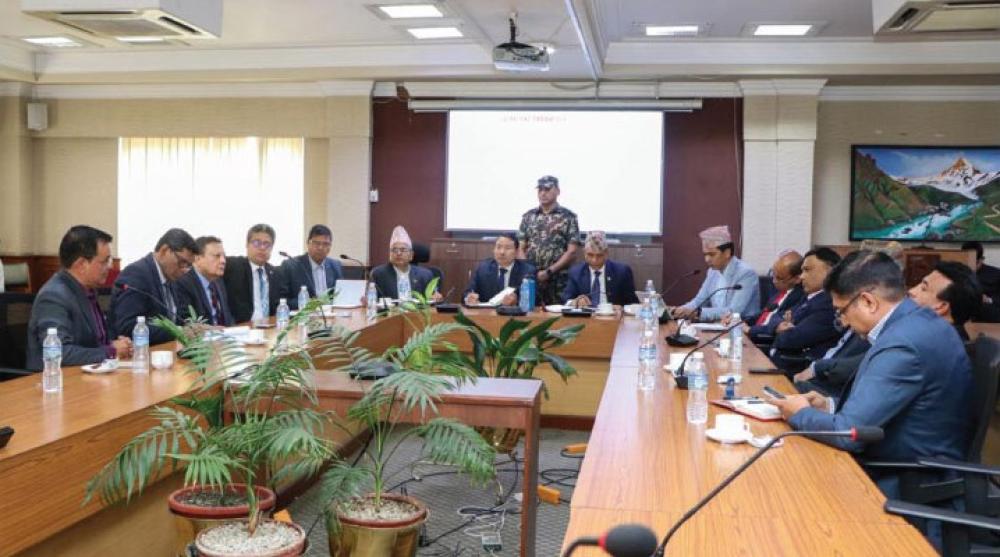 अर्थमन्त्री पुनले गरे बजेटबारे विकास साझेदारहरूसँग छलफल